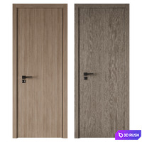 Door set 09 3D Model Corona