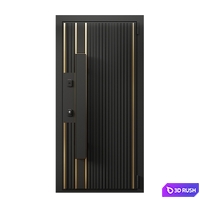 Entrance door 40 3D Model Vray, Corona