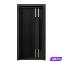 Entrance door 40 3D Model Vray, Corona