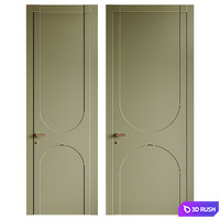 Doors of Nova factory collection Twist 1,2 3D Model Vray, Corona