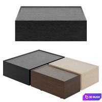 Modular table PELENG from boca room 3D Model Corona