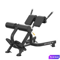 Magnum Back Extension Bench 3D Model Vray, Corona