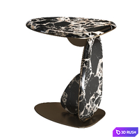 Selbi side table 3D Model Corona