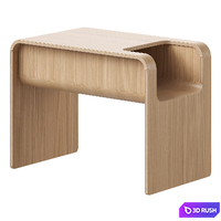 Limm table 3D Model Vray, Corona