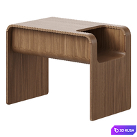 Limm table 3D Model Vray, Corona