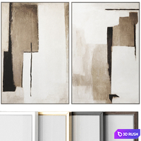 Abstract Posters 207 3D Model Corona