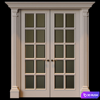 Door Clive Christian 3D Model Corona