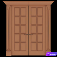 Door Clive Christian 3D Model Corona