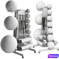 PRISM FITNESS SMART ELITE SELF-GUIDED PACKAGE 3D Model Corona