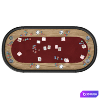 Park 96" Texas Hold'em Poker Table 3D Model Corona