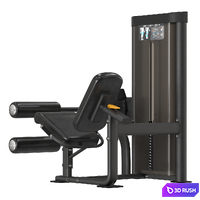 Precor Vitality Series Seated Leg Extension Leg Curl 3D Model Corona