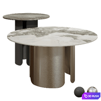 Coffee Table 3D Model Corona