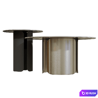 Coffee Table 3D Model Corona
