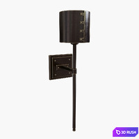 Holly Hunt / Aureole sconce ARL0-SCN 3D Model Vray