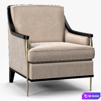 Baker Galerie Chair 3D Model Vray