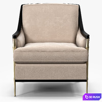 Baker Galerie Chair 3D Model Vray