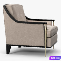 Baker Galerie Chair 3D Model Vray