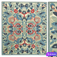 Carpet DorisLeslieBlau Deco Inspired Rug N11282 3D Model Vray