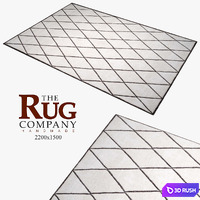 Carpet_trc-damascus-grey-rug_42 3D Model Vray