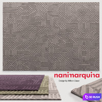 Carpet African Pattern by Nanimarquina 3D Model Vray
