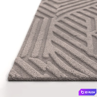 Carpet African Pattern by Nanimarquina 3D Model Vray