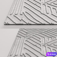 Carpet African Pattern by Nanimarquina 3D Model Vray