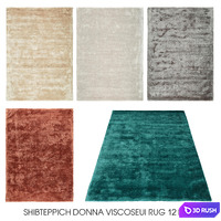 Teppich Donna Viscose 3D Model Vray