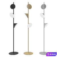 Orchid Floor Lamp 3D Model Corona
