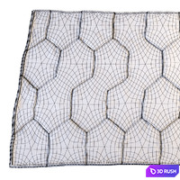 Carpet lint CALLUND 3D Model Vray, Corona