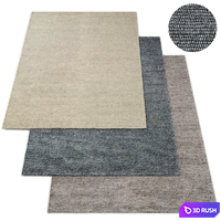 Shaded loop rug RH 3D Model Vray