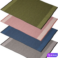 Kettal rug 4x3 3D Model Vray