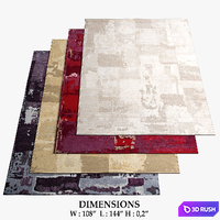 Jan Kath Rugs_463 3D Model Vray, Corona