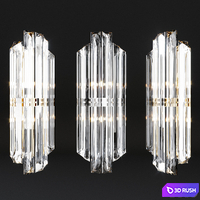 Wall lamp Alicante 3D Model Corona
