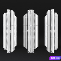 Wall lamp Alicante 3D Model Corona
