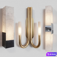 Sconce set by Kelly Wearstler 3D Model Corona