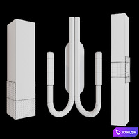 Sconce set by Kelly Wearstler 3D Model Corona