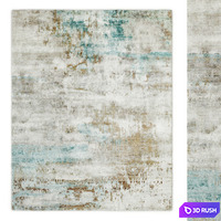 Lyra Hand-Knotted Silk Rug RH 3D Model Vray