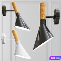 Angle Sconce 3D Model Vray