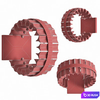 Bra Baroncelli Saturno 3D Model Vray