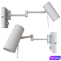 Wall lamp Markslojd 105300 ROMA 3D Model Vray, Corona