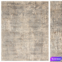 Nourison Concerto Abstract Area Rug 3D Model Corona