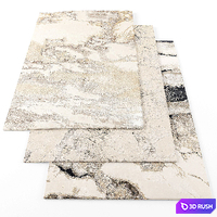 Asiatic Aurora Rugs 3D Model Vray