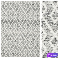 Carpet Hudson - Melange Black 3D Model Corona