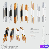 Coltrane 2 wall 3D Model Vray