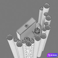 81662x Savona Lightstar 3D Model Vray, Corona