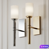 Darrell 1-Light Wallchiere Wall Sconce by Langley Street 3D Model Corona