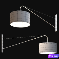 luxcambra ARCO A wall light 3D Model Vray