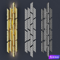 Triumph-wall-lamp 3D Model Corona