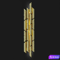 Triumph-wall-lamp 3D Model Corona