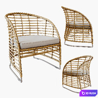 Zecanka Mar Chair 3D Model Corona